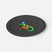 Happy Samhain! Pappteller (Schrägansicht)