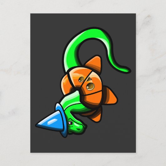 Happy Samhain! Postkarte (Vorderseite)