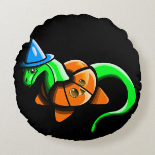 Happy Samhain! Rundes Kissen