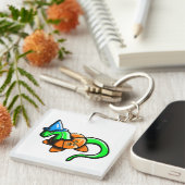 Happy Samhain! Schlüsselanhänger (Vorderseite rechts)