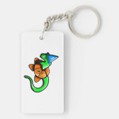 Happy Samhain! Schlüsselanhänger (Rückseite)