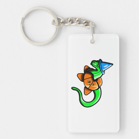 Happy Samhain! Schlüsselanhänger (Vorderseite)