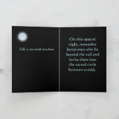 Happy Samhain Vollmond Karte (Innenseite)