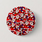 Happy Santa Button (Vorderseite)