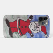 Happy Santa Case-Mate iPhone Hülle (Rückseite (Horizontal))