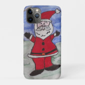Happy Santa Case-Mate iPhone Hülle (Rückseite)