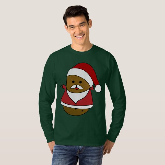 Happy Santa Christmas Potato T-Shirt (Vorne ganz)