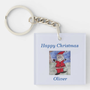 Happy Santa Christmas Schlüsselanhänger