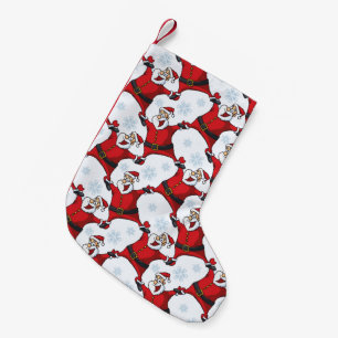 Happy Santa Claus Kleiner Weihnachtsstrumpf