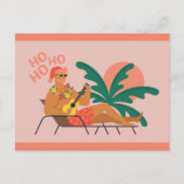 Happy Santa Claus Postkarte (Vorderseite)