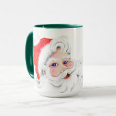 Happy Santa Claus Tasse (Vorderseite Links)