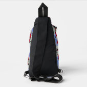 Happy Santa Crossbody Bag (Rückseite)