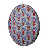 Happy Santa Dartscheibe (Vorderseite rechts)