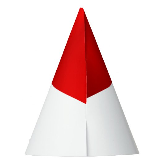 Happy Santa Face Partyhütchen (Rückseite)