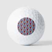 Happy Santa Golfball (Vorderseite)