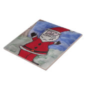 Happy Santa Keramik Tile Fliese (Seite)