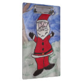 Happy Santa Klemmbrett (Rechts)