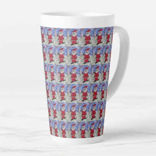 Happy Santa Milchtasse (Rechte Ecke)