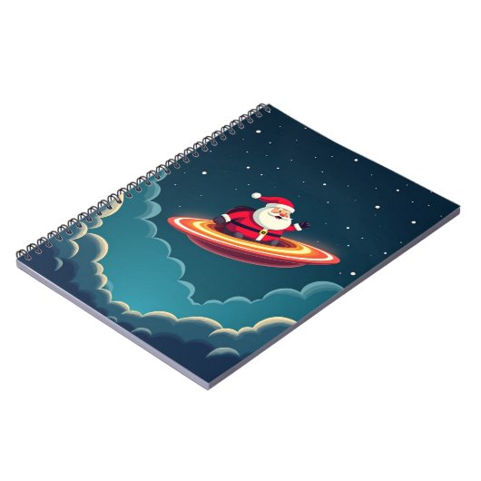 Happy Santa Notizblock (Linke Seite)