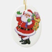 Happy Santa Ornament (Hinten)
