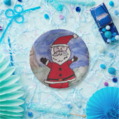 Happy Santa Paper Tellers Pappteller (Party)