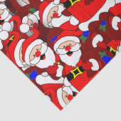 Happy Santa-Papierpapier Seidenpapier (Detail)