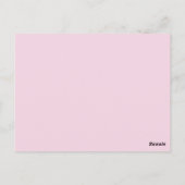 Happy Santa Postkarte (Rückseite)