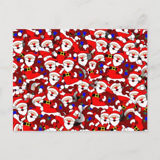 Happy Santa Postkarte (Vorderseite)