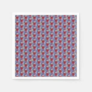 Happy Santa Serviette