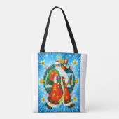 Happy Santa Tasche (Rückseite)