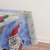 Happy Santa Tischdecke (Beispiel)