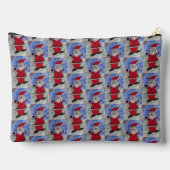 Happy Santa Zubehörtasche (Rückseite)