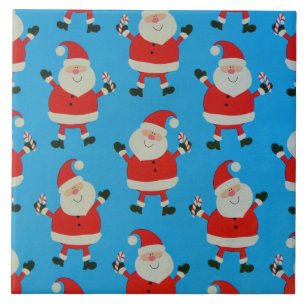 Happy Santas Fliese