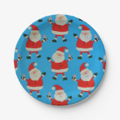 Happy Santas Pappteller (Vorderseite)