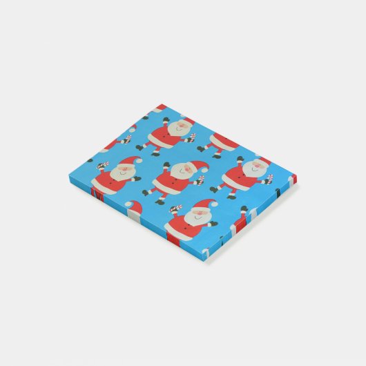 Happy Santas Post-it Klebezettel (angewinkelt)