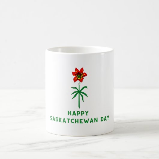 HAPPY SASKATCHEWAN DAY KAFFEETASSE (Mittel)