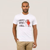 Happy Satans Grill T-Shirt (Vorne ganz)