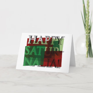 Happy Saturnalia! 01 Feiertagskarte