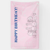 Happy Schess Geburtstag Banner (Vertikal)