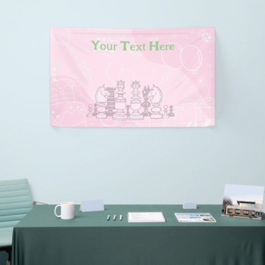 Happy Schess Geburtstag Banner (Messeveranstaltung)