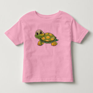 Happy Schildkröte Kleinkind T-shirt