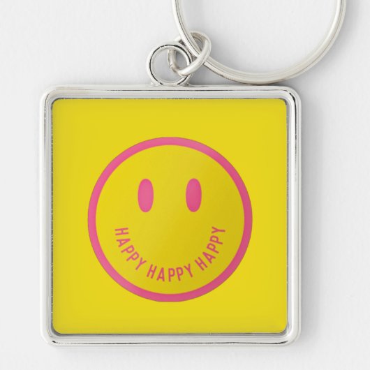 Happy Schlüsselanhänger (Vorne)