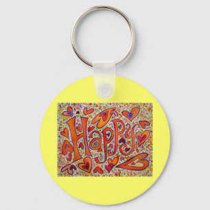 Happy Schlüsselanhänger