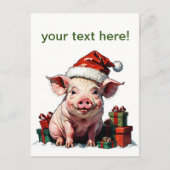 Happy-Schnitt Postkarte (Vorderseite)