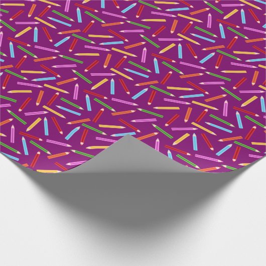 Happy School 5 Wrapping Paper Geschenkpapier (Ecke)