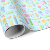 Happy School 9 Wrapping Paper Geschenkpapier (Rolleneckpunkt)