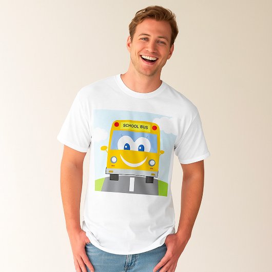 Happy School Bus T-Shirt