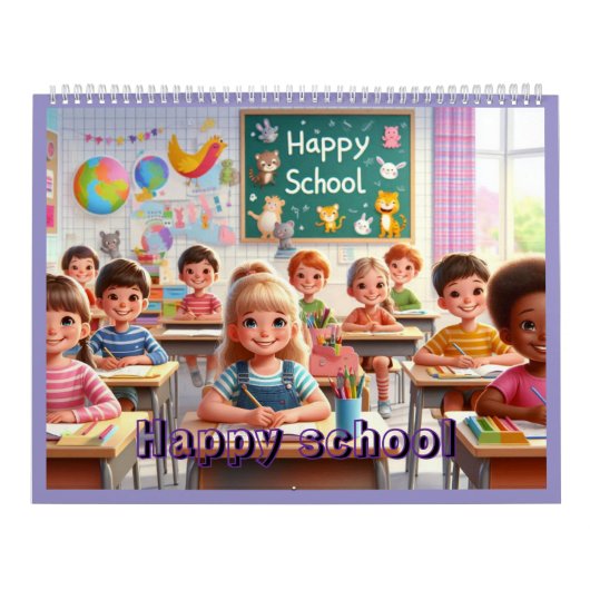 Happy School Kalender (Titelbild)