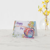 Happy School Secretary's Day Card Karte (Gelbe Blume)