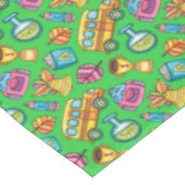 Happy School Tablecloth Table Cover Tischdecke (Schrägansicht)